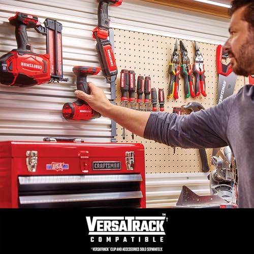 CRAFTSMAN V-Series 63 in. Garage Storage Mobile Workstation with 11 Drawers (CMSTVS6311BK)