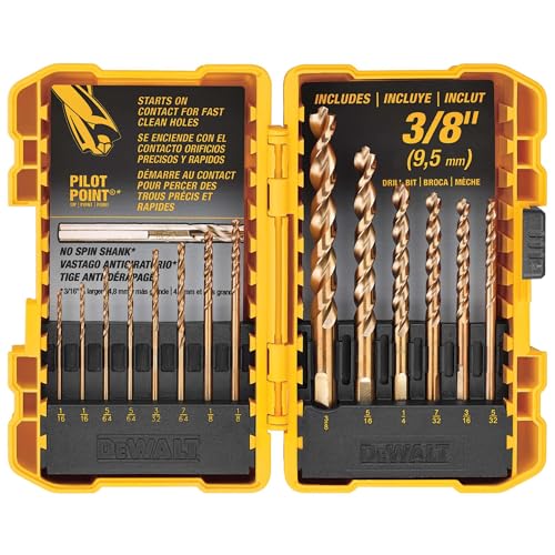DEWALT Screwdriver Bit Set, 100 Pc Impact Driver Bit Set with Drill Bits, Magnetic Holder and Nut Drivers, FlexTorq Impact Ready, ToughCase Included (DWA2FTS100)