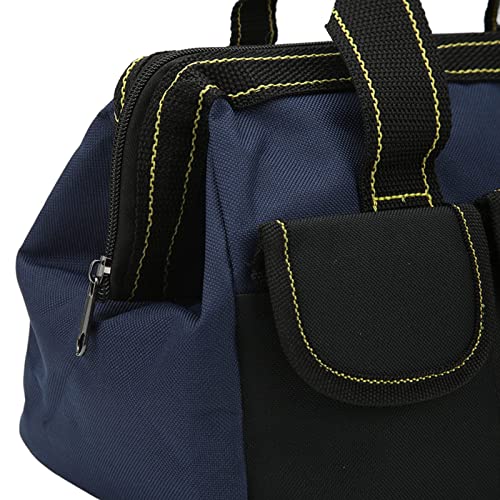Saluaqui 24 Inch Inch Tool Bag Husky Tool Bag Hea 18in Duty Storage Wide Mouth Handbag for Workshop Home Multi Pockets Easy Access Design