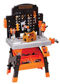 JAKKS Pacific Black+Decker Kids Workbench - Power Tools Workshop - Build Your Own Toy Tool Box – 75 Realistic Toy Tools and Accessories [Amazon Exclusive]