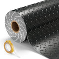 8.2x20 FT Garage Floor Mat, 2.8mm Thickened Garage Flooring Heavy Duty Rubber Garage Floor Mats for Under Car, Diamond Plate Garage Mat for Garage, Workshop, Enclosed Trailer