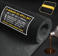 Golener Oil Spill Mat - 36”x59” Garage Floor Mat for Under Car, Absorbent Oil Mat, Rubber Floor Mats, Waterproof, Contain Liquid, Protect Garage Surface from Spills, Reusable, Washable, Durable, Black