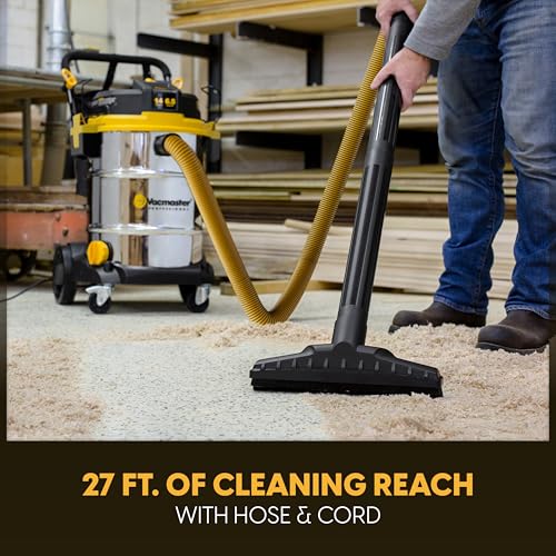 Vacmaster Professional Beast Series 14-Gallon* 6.5 Peak HP† Wet/Dry Vacuum - VJE1412SW 0203