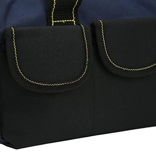 Saluaqui 24 Inch Inch Tool Bag Husky Tool Bag Hea 18in Duty Storage Wide Mouth Handbag for Workshop Home Multi Pockets Easy Access Design