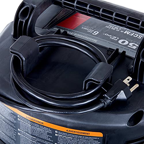 PORTER-CABLE Portable Pancake Air Compressor with Oil-Free Maintenance-Free Pump for Wood Working, Roofing, Home, Jobsite and More: 6 Gallon, 150 Max PSI, 2.6 CFM @ 90 PSI