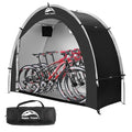 Happy Travel Bike Storage Shed Tent,Outdoor Portable Bicycle Storage Sheds with 210D Oxford Fabric PU4000 Waterproof for 2/3/4/6/8 Bikes,Bike Covers Shelter for Motorcycle,Garden Tools,Toys,Lawn Mower