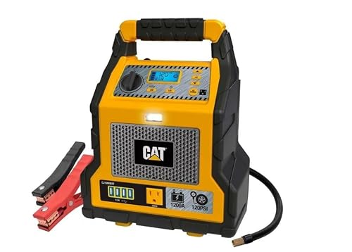 CAT CJ1000DXT 1200 Peak Amp Jump Starter and Powerstation w/200 watt Inverter