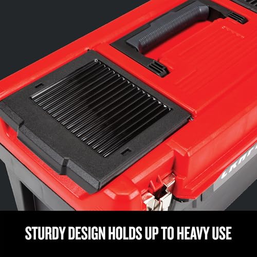 CRAFTSMAN Tool Box, Lockable 20-inch with Removable Tray and Small Parts Storage (CMST20901)