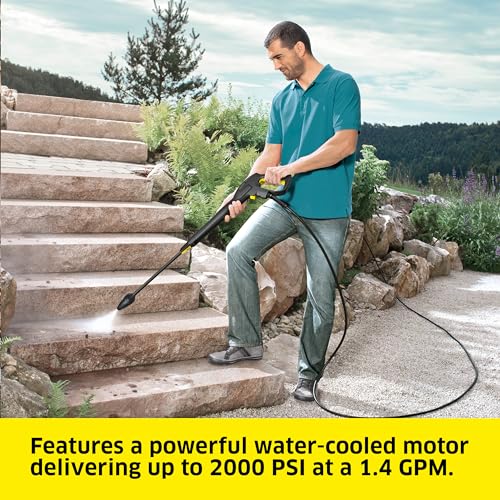Kärcher K5 Premium, 1.4 GPM Pressure Washer with Hose Reel, Vario Power & Dirtblaster Wands - 2000 PSI
