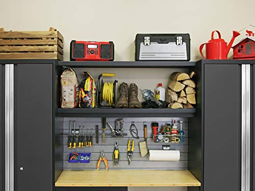 NewAge Products Bold Series Gray 9 Piece Set, Garage Cabinets, 50681
