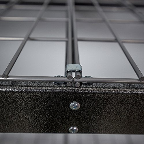 SafeRacks Garage Storage Rack - Hammertone | Steel Shelving Unit | 2'D x 4'W x 7'T