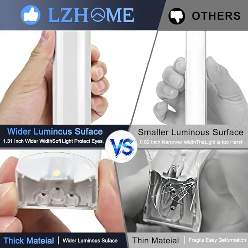 LZHOME Hexagon 5000K LED Garage Lights: 25 Pack Updated 1.31-inch Wider Size,26300LM Super Bright Hex Lighting Ceiling LED Shop Light for Garage, Car Detailing, Workshop, Warehouse, Gym, Basement