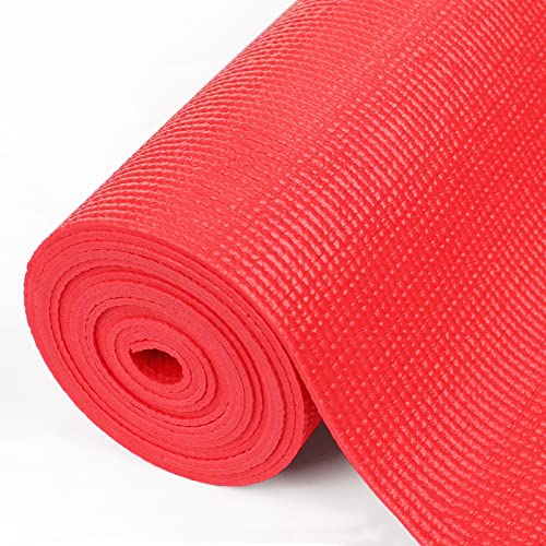 Foam Toolbox Liner Drawer Mat 1/8 Inch Thick X 18 Inch Wide X 24 Ft Long Red, No Slip for Protecting Cabinet, Garage, Cart, Tool Box