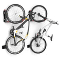 TORACK BIKEPAL Space Saving Wall Mounted Swivel Bike Racks, Vertical Bike Wall Hangers for Garage Storage Solution (2 Pack)