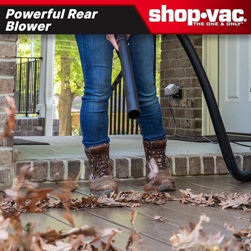 Shop-Vac 5801411 14-Gallon Wet/Dry Shop Vacuum, 5.5 Peak HP, 2.5 Inch Diameter x 7 Foot Hose, 20 Foot Cord, Ideal for Home, Garage, and Workshop Cleaning
