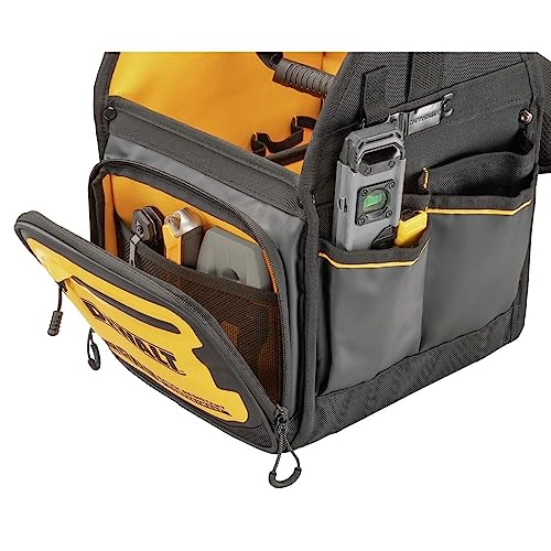 DEWALT Tool Bag, Electrician Tote, Tool Storage and Organization, Durable and Water Resistant, 11 Inch (DWST560105)
