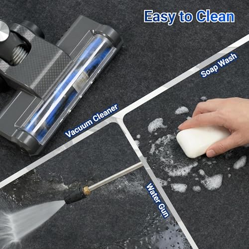 FLEXIMOUNTS 17x8 Ft Heavy Duty Garage Floor Mat - Anti-Slip Backing & Oil Absorbent Surface, Premium Waterproof Garage Carpet for Floor, Durable Parking Mat for SUV