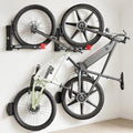 Favoto Swivel Bike Wall Mount 2-Pack, No Heavy Lifting Vertical Bike Rack for Garage & Indoor Storage, Fits up to 29" Wheels 2.4" Tires, Each Holds 77 lbs