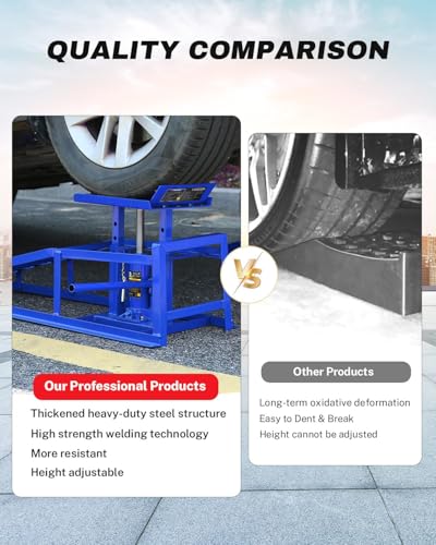 Garvee Hydraulic Car Ramps 2 Pack 5T 11000lbs, 9.3-14" Low Profile