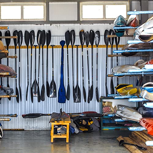 Therwen 2 Pack Kayak Hoist Lift Systems with 100 lb for Kayaks Canoes Surfboards Bikes Ladders Garage Storage Canoe Lift Pulley System Capacity Ceiling Mount Hoists
