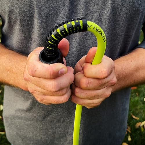 Flexzilla Pressure Washer Hose with M22 Fittings, 1/4 in. x 50 ft., ZillaGreen - HFZPW3450M-E