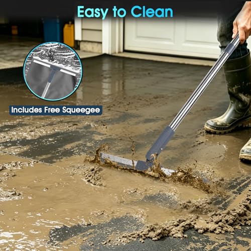 ToLanbbt 7'9" x 18' Garage Floor Mat, Heavy Duty Water Containment Mat with 1.2" Raised Edges, Protection from Snow Mud Rain and Oil, Non-Slip Garage Parking Mat for SUVs Trucks