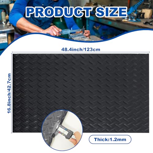 16.5" x 48" Work Bench Mat, Anti Slip Durable Craft Mat, Essential Workbench Accessories for Woodworking, Painting & DIY Craft Projects, Protective Non-Slip Mat for Workbenches & Tables