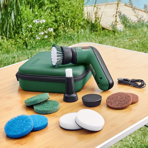 Bosch Storage bag for tools and accessories (practical, compact and portable box for IXO cordless screwdriver and cleaning brush UniversalBrush; 194 x 194 x 67 mm)