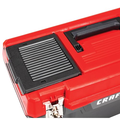 CRAFTSMAN Tool Box, Lockable 20-inch with Removable Tray and Small Parts Storage (CMST20901)