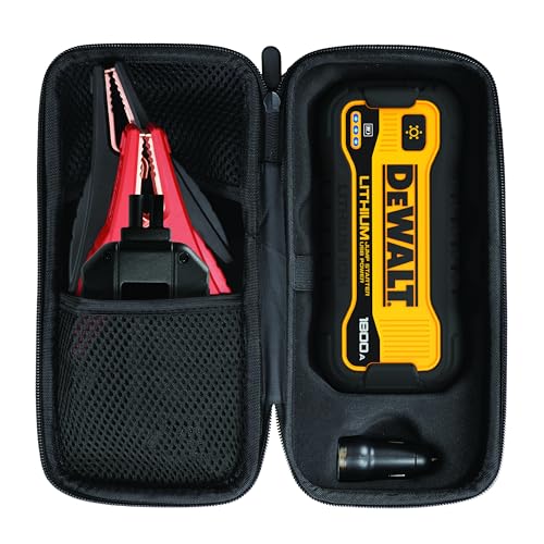 DeWalt DXAELJ18C 1800 Peak Amp Li-Ion Jump Starter with USB Power, Carrying Case