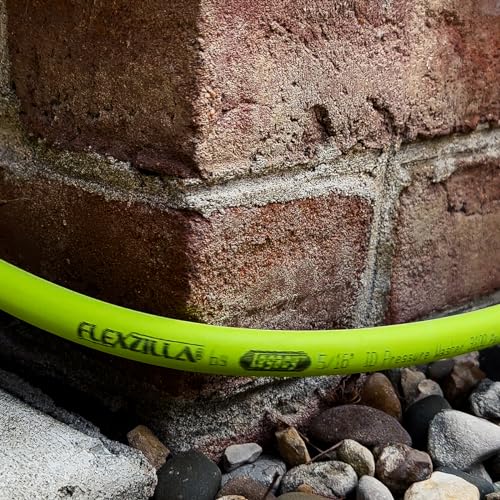 Flexzilla Pressure Washer Hose with M22 Fittings, 1/4 in. x 50 ft., ZillaGreen - HFZPW3450M-E