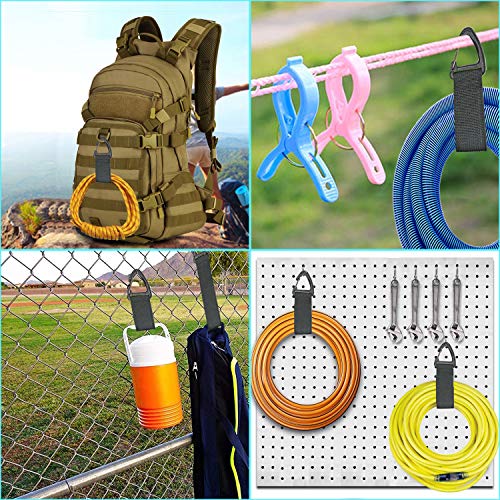 ZTSXLLIM Extension Cord Holder Organizer(4 Pack L), Extension Cord Hanger for Garage Organization and Storage, 16-Inch Heavy Duty Storage Straps, Garage Gadgets for Men