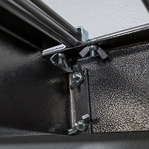 SafeRacks Garage Storage Rack - Hammertone | Steel Shelving Unit | 2'D x 4'W x 7'T