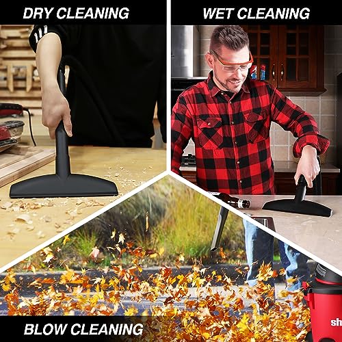Shop-Vac 5 Gallon 4.5 Peak HP Wet/Dry Vacuum, Portable Heavy-Duty Shop Vacuum 3 in 1 Function with Attachments for House, Garage, Car & Workshop, 5971536