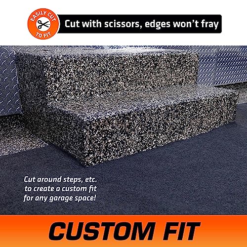 Armor All Garage Floor Runner Mat, (216" x 30"), Protects Surfaces, Transforms Garage, Absorbent, Waterproof, Durable, Trimmable (USA Made) (Charcoal)
