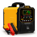 PLXX 12V 24V Car Battery Charger Heavy Duty 0-15A Automatic Smart Trickle Charger with Auto Shutoffs, Repair, Winter Mode, for Automotive Car Truck Motorcycle Lawn Mower Boat Marine AGM