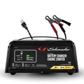 Schumacher Electric 6A Car Battery Charger and 50A Engine Starter, 4-in-1 Solution, Maintainer, 10A Boost, for 12V Power Sport, Automotive, and Marine Batteries, SC1361